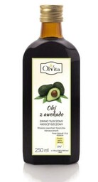 Olej z Awokado Nieoczyszczony, Zimnotłoczony, Olvita, 250ml