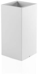 Kwadratowa donica Tower Pot 70 cm biała