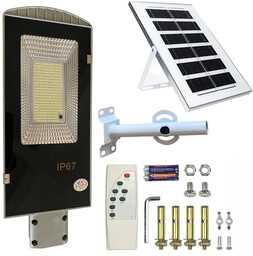 Lampa Solarna Latarnia Uliczna Na Słup 50W 100LED