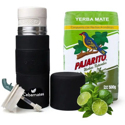Zestaw Ziołowa Yerba Mate Pajarito Hiebras + Yerbomos