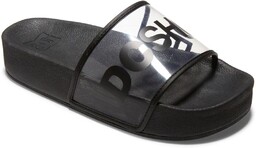 kapcie damskie DC SLIDE PLATFORM SE Black/Black -
