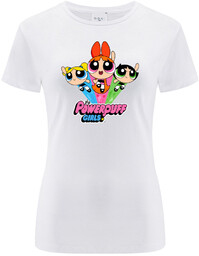 Koszulka damska The Powerpuff Girls wzór: Atomówki 003,