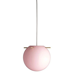FRANDSEN - Koi Lampa Wisząca Ø32 Opal Rose/Brass