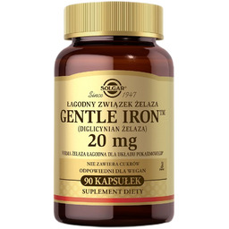 Gentle Iron (diglicynian żelaza) 20 mg suplement diety