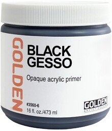 GAC Gesso grunt akrylowy czarny 237ml