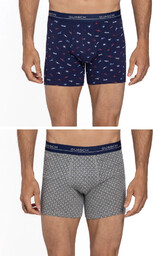 Bokserki męskie DIEGO z elastycznej bawełny, 2 szt.
