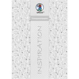 URSUS 77704601F przezroczysty papier ślubny, 5 arkuszy papieru