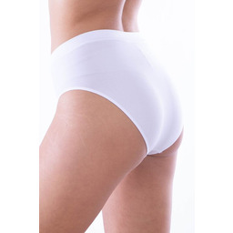 Wyższe figi Bikini Queenie białe