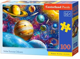 Castorland Puzzle 100 Solar System Odyssey CASTOR