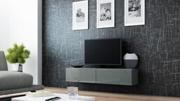 Cama Meble Szafka RTV VIGO 140'' 30/140/40 szary/