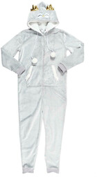 Kombinezon onesie sowa szara rozmiar l