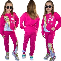 Dres dziewczęcy 104 bluza spodnie Komplet Elsa Frozen