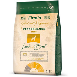 Fitmin Nutritional Programme Performance Mini Lamb & Beef