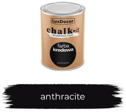 LuxDecor Farba Kredowa Chalk-It Anthracite 125 ML