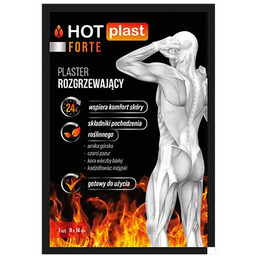 HOT PLAST Forte Plaster rozgrzewający 9cm x 14cm