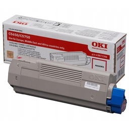 Toner Oki C5650/5750 43872306 czerwony (magenta)