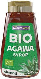 Naturavena Syrop z agawy ciemny 245 g (EKO)