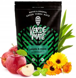 Yerba Verde Mate Green Apple Mint 0,5kg jabłko