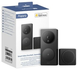 Aqara Smart Video Doorbell G4 Czarny Wideodomofon Dzwonek