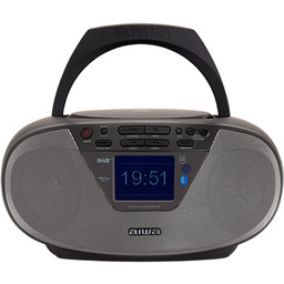 Boombox AIWA BBTU-500 DAB+/FM RDS/CD/USB/BT Czarny