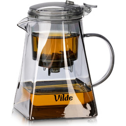 Dzbanek szklany z zaparzaczem spustowym do herbaty 880