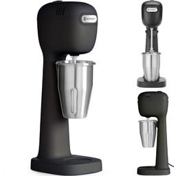 Shaker spieniacz do koktajli mlecznych 400 W czarny