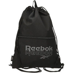 Reebok Melbourne Plecak Worek Czarny 35x46 cms Poliester