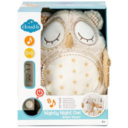 CLOUD B Maskotka Szumiąca sowa z pozytywką