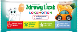 Zdrowy lizak Mniam-Mniam Lokomotion o smaku pomarańczowym