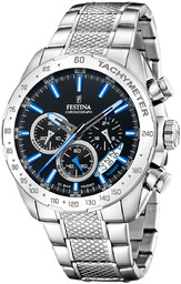 Zegarek Męski Festina F20668-6 srebrny