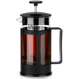 Zaparzacz tłokowy do kawy i herbaty szklany 350
