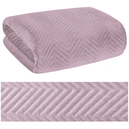 Narzuta 220 x 240 Dekoracyjna Welurowa Sofia Puder1