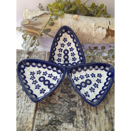 Miseczka Trójkąt Pełna Ceramika Bolesławiec 2049 Dek 166