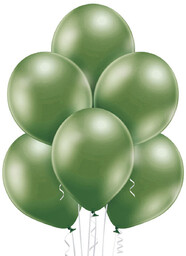 Balony lateksowe Glossy limonkowe - bardzo duże -