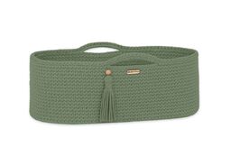Kosz Mojżesza BOHO bawełniany Handmade z materacykiem -