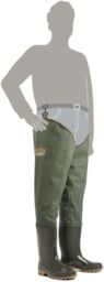 Wodery mocowane do paska kalosze Grand Waders