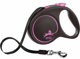 FLEXI Smycz Black Design L (5 m -
