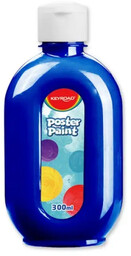 Farba plakatowa 300ml KEYROAD niebieska