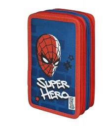 Piórnik Potrójny Z Wyposażeniem Spider-man