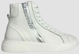 VALENTINO Białe sneakersy HIGH-TOP