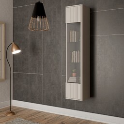 Witryna wisząca przeszklona kaszmir mat 35 x 163