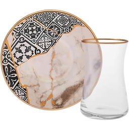 Karaca Aris zestaw do herbaty dla 6 osób,