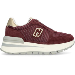 Sneakersy premium - LIU JO AMAZING 25 BORDOWE