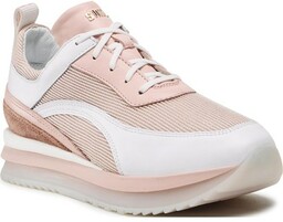 Sneakersy Simen 4971A Biały/Róż