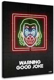 Obraz na płótnie, Joker neon- Rubiant 40x60