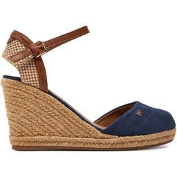 Espadryle Wrangler Brava Women Wedge 20241056 Granatowy