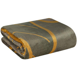 Koc 150 x 200 Mikrofibra Alisma2 Br+Beż