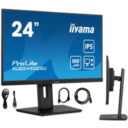 Monitor iiyama ProLite XUB2492QSU-B1 24" WQHD IPS 100Hz