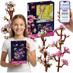 LEGO Botanicals Kwiaty Wiśni 40725 Cherry Blossom Dekoracja