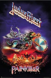 Judas Priest - Painkiller - plakat muzyczny Heavy